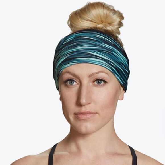 Gaiam Extra Wide Reversible Headband - Picture 1 of 12